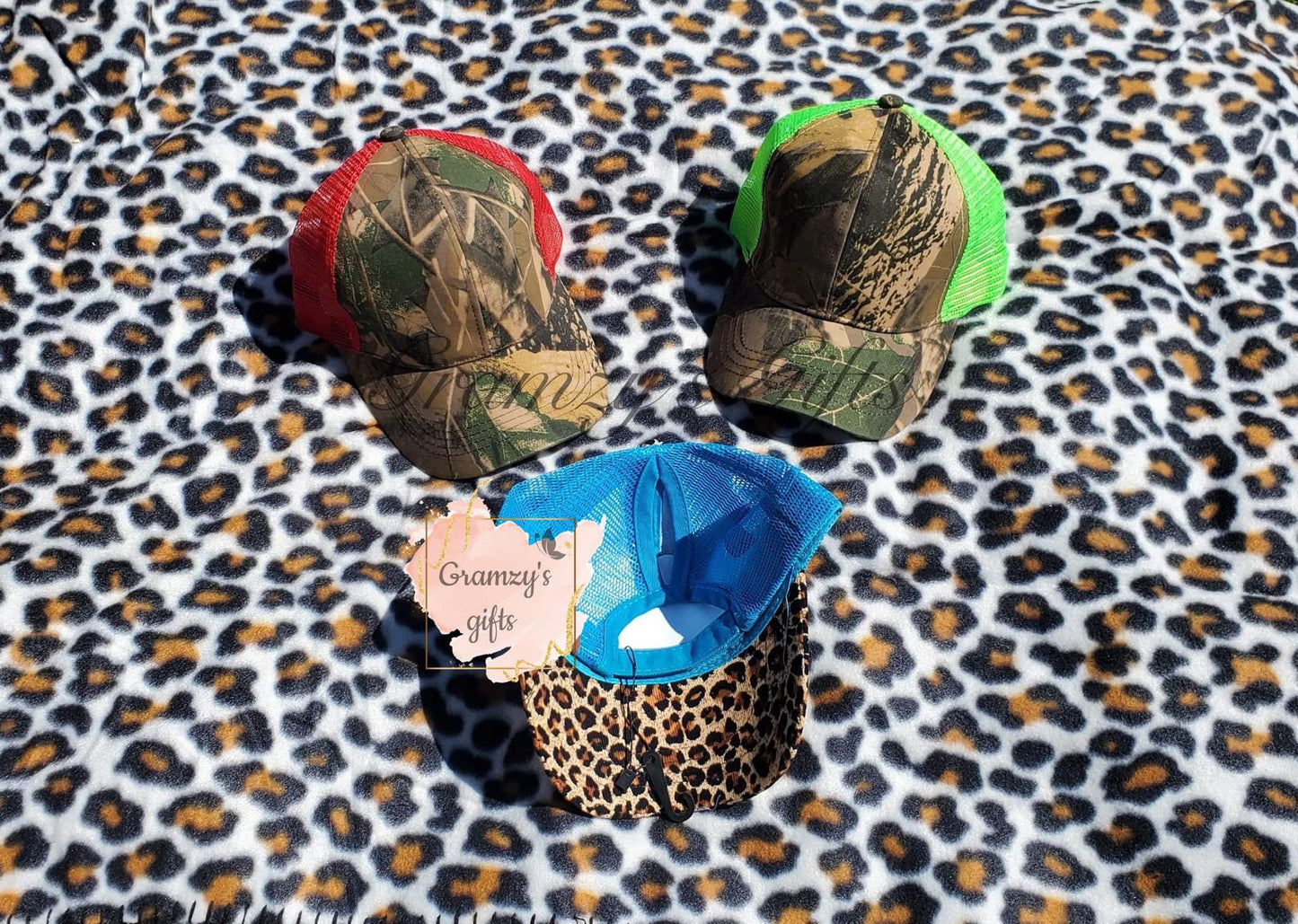 Camo Ponytail Cap